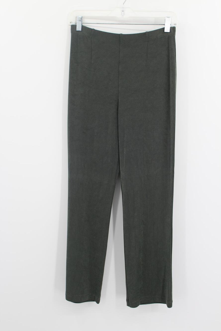 Chico's 1R Travelers Slinky Pants Green